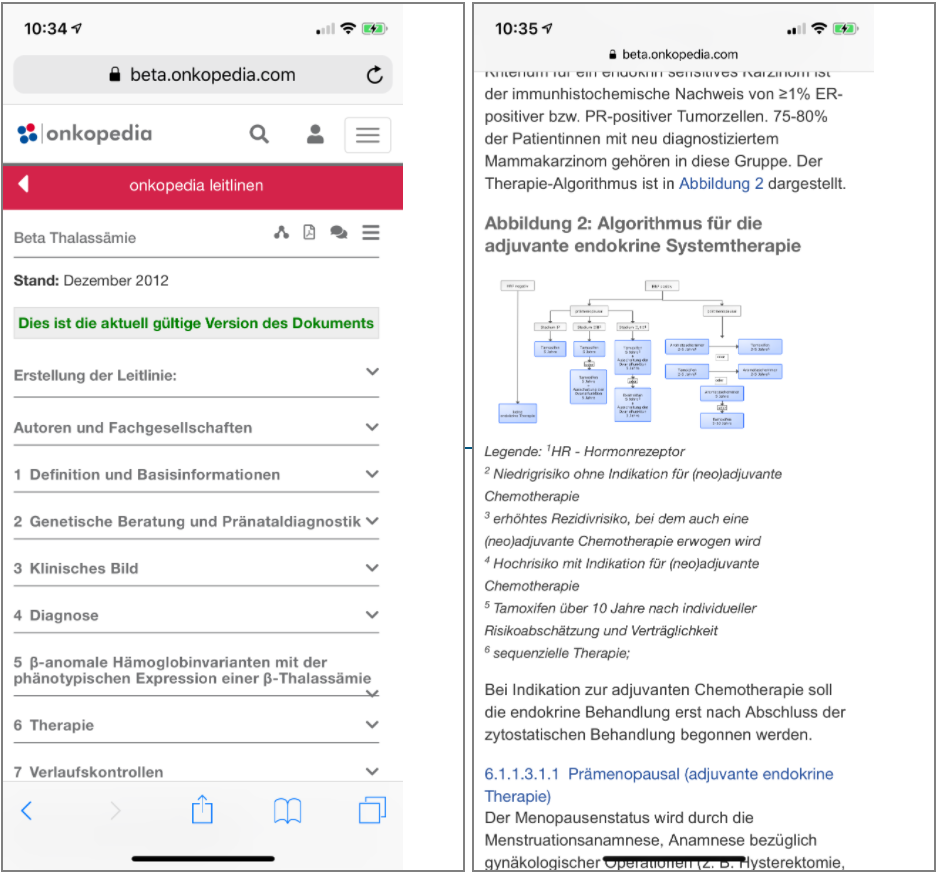 Medical guideline portal Onkopedia.com relaunched - on top of Plone 5.2 and Python 3.7