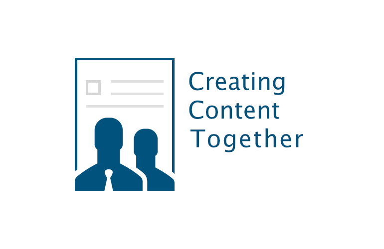 creating content together logo